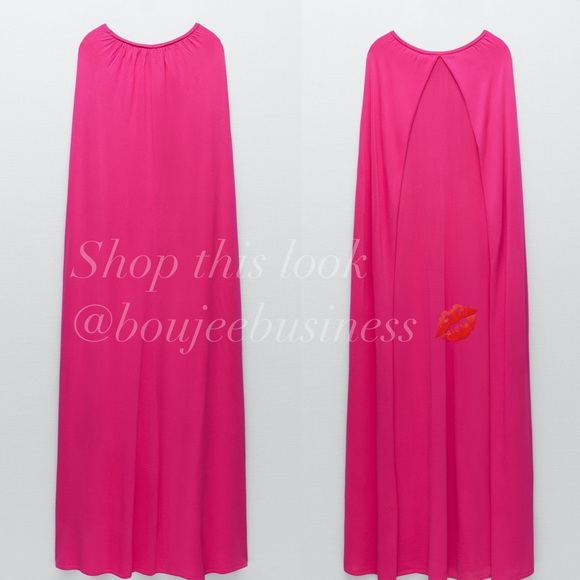 ZARA Limited Edition Dress with Cape - Picture 6 of 6